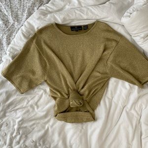 Vintage gold top